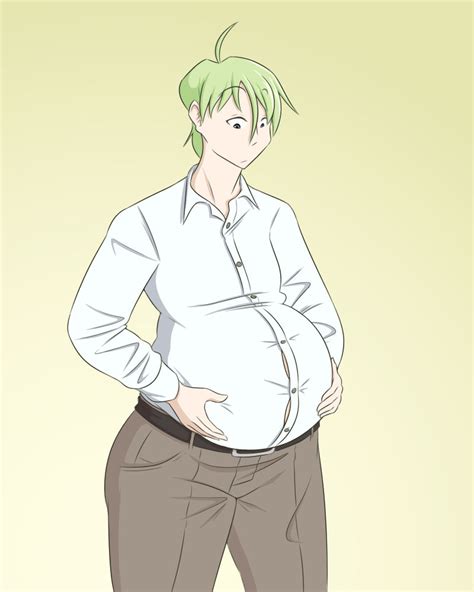 Boys and men of the anime universe are about to get big. . Anime male weight gain